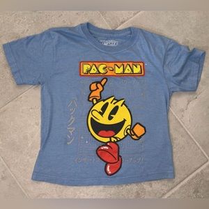 Pac-Man Pakku Japanese Retro Arcade Video Game T-Shirt Boys Small Geek Fuel